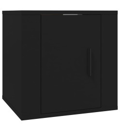 Ensemble de meubles TV 4 pcs Noir Bois d'ingénierie