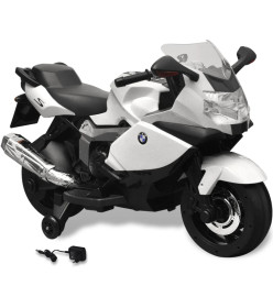 Moto électrique enfant BMW 283 Blanc 6 V