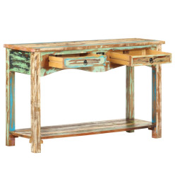 Table console 120x40x75 cm Bois solide de récupération