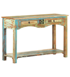 Table console 120x40x75 cm Bois solide de récupération