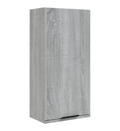 Armoire de salle de bain murale Sonoma gris 32x20x67 cm