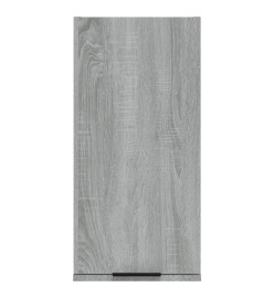 Armoire de salle de bain murale Sonoma gris 32x20x67 cm