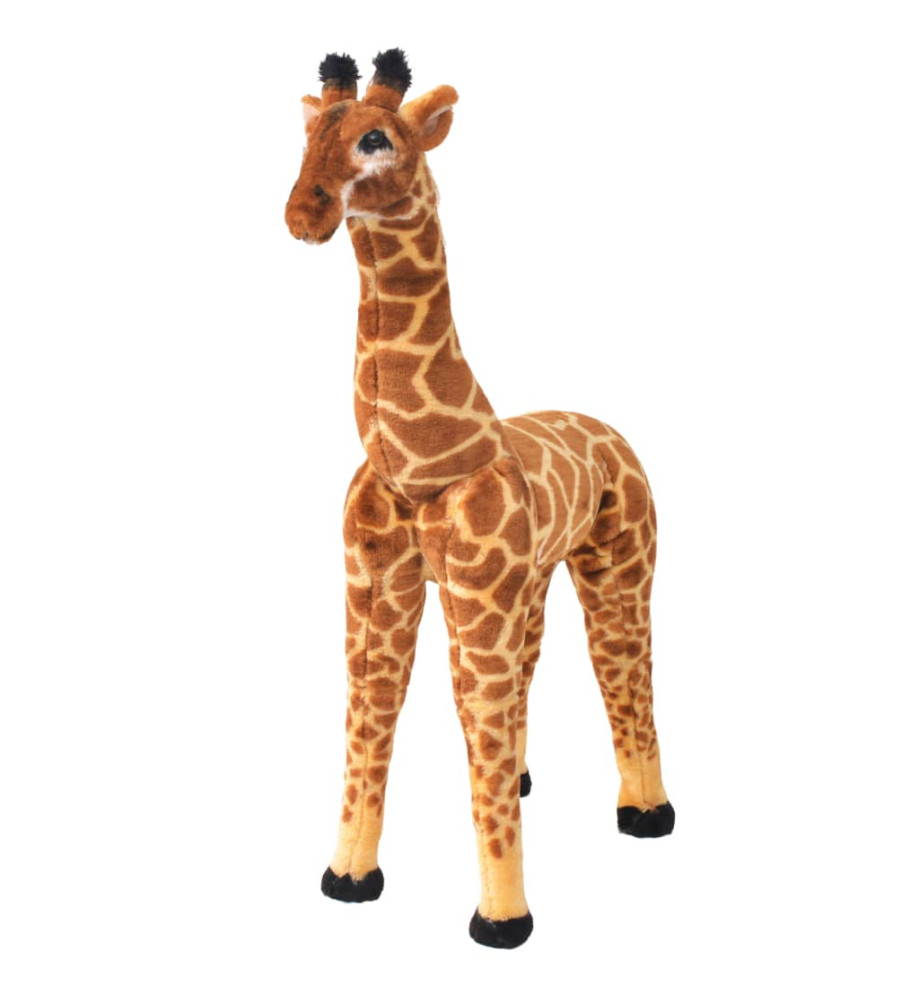 Jouet en peluche Girafe Marron et jaune XXL