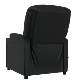 Fauteuil de massage Noir Similicuir