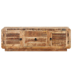 Meuble TV 120x30x40 cm Bois de manguier brut