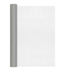 Écran en treillis Acier inoxydable 60x1000 cm Argenté