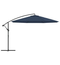 Parasol cantilever 3,5 m bleu