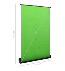 Toile de fond de photographie Vert 95" 4:3