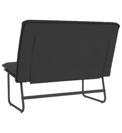 Banc Noir 100x75x76 cm Similicuir