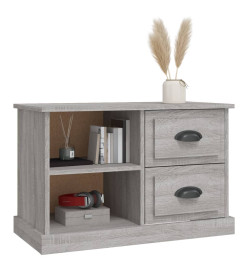 Meuble TV sonoma gris 73x35,5x47,5 cm bois d'ingénierie