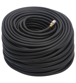 Tuyau d'air hybride noir 0,6" 20 m caoutchouc et PVC