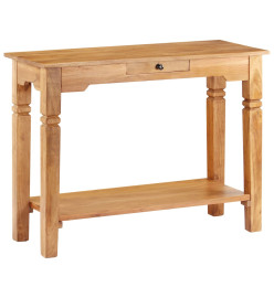 Table console 100x40x76 cm Bois d'acacia massif