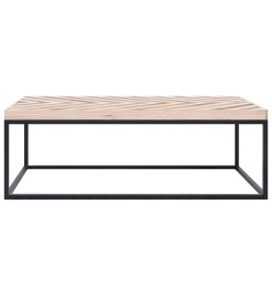 Table basse 110 x 60 x 37 cm Bois massif