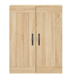 Armoire murale chêne sonoma 69,5x34x90 cm bois d'ingénierie