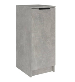 Armoire à chaussures Gris béton 30x35x70 cm Bois d'ingénierie