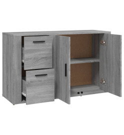 Buffet Sonoma gris 100x33x59,5 cm Bois d'ingénierie