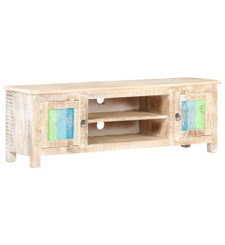 Meuble TV 120x30x40 cm Bois d'acacia brut