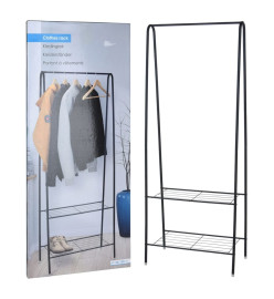 Storage solutions Porte-vêtements avec 2 niveaux 61x34x152 cm