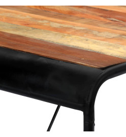 Table de salle à manger 180x90x76cm Bois de récupération solide