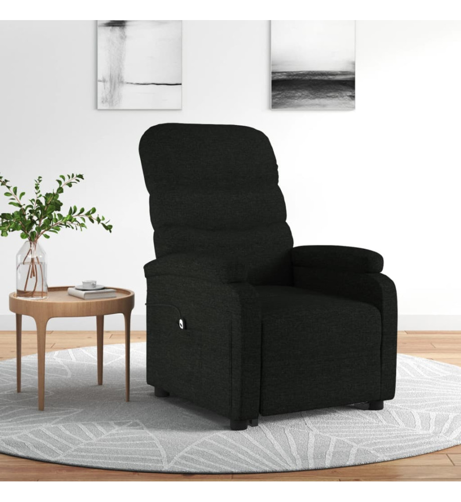 Fauteuil Noir Tissu