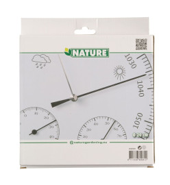 Nature Baromètre 3 en 1 avec thermomètre et hygromètre 20 cm