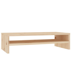 Support de moniteur 50x24x13 cm Bois de pin solide