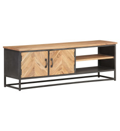 Meuble TV 120x30x40 cm Bois d'acacia massif