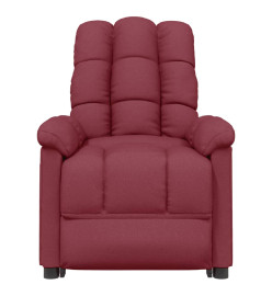 Fauteuil de massage Rouge bordeaux Tissu