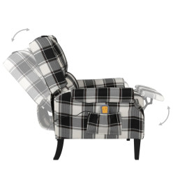 Fauteuil inclinable de massage Multicolore Tissu