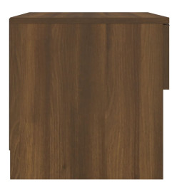 Table de chevet Chêne marron Bois d'ingénierie