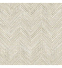 Noordwand Papier peint Topchic Herringbone beige clair