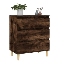 Buffet Chêne fumé 60x35x70 cm Bois d'ingénierie