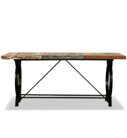 Table de salle à manger Bois de récupération massif 180 cm