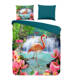 Pure Housse de couette FLAMINGO 200x200/220 cm