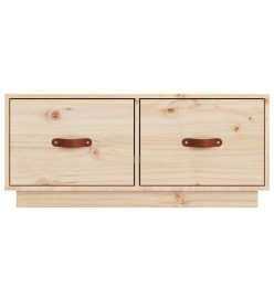 Meuble TV 80x34x35 cm Bois de pin massif