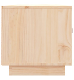 Meuble TV 80x34x35 cm Bois de pin massif