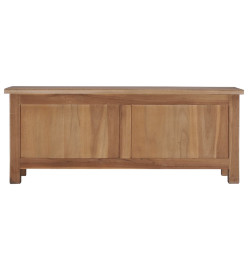 Meuble TV 90x30x35 cm Bois de teck massif