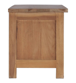 Meuble TV 90x30x35 cm Bois de teck massif