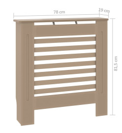 Cache-radiateur MDF 78 cm