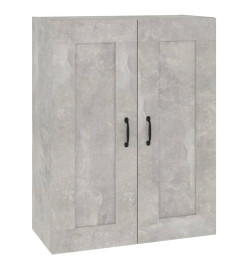 Armoire murale suspendue Gris béton 69,5x32,5x90 cm