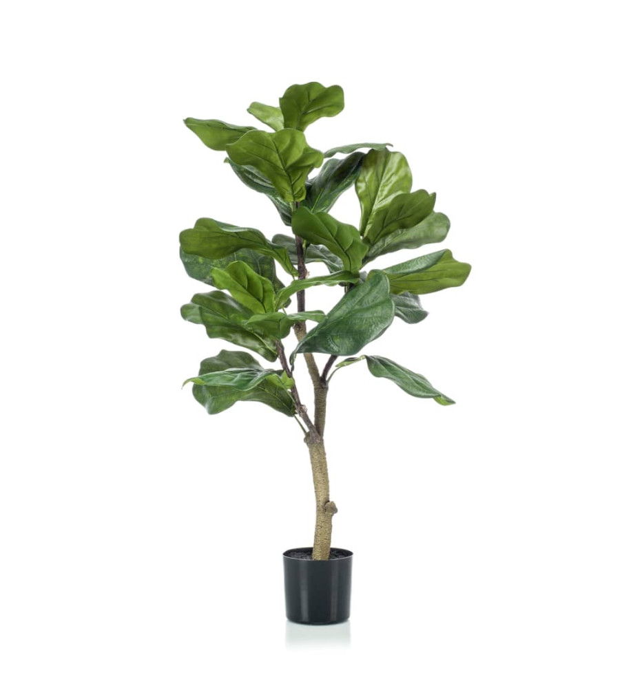 Emerald Ficus lyrata artificiel 90 cm