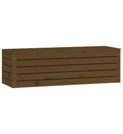 Boîte de rangement Marron miel 109x36,5x33 cm Bois massif pin