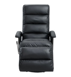 Fauteuil inclinable TV Noir Similicuir