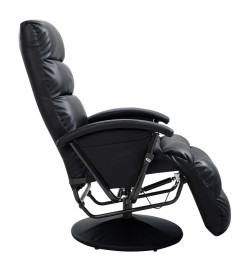 Fauteuil inclinable TV Noir Similicuir