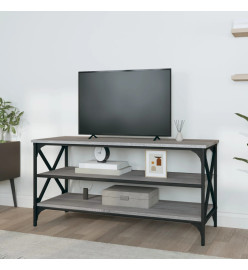 Meuble TV Sonoma gris 100x40x50 cm Bois d'ingénierie