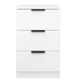 Tables de chevet 2 pcs Blanc 40x36x65 cm