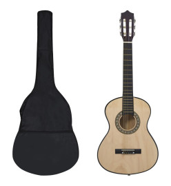 Ensemble de guitare classique débutants et enfants 8pcs 1/2 34"