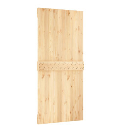 Porte 95x210 cm bois massif de pin