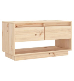 Meuble TV 74x34x40 cm Bois de pin massif