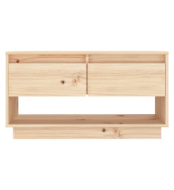 Meuble TV 74x34x40 cm Bois de pin massif